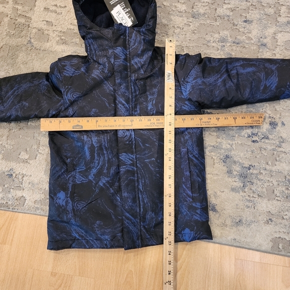 NWT The Children's Place 3 in 1 Blue Black Coat Size Medium - Picture 2 of 16